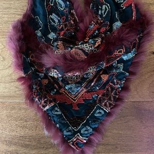 Renee Christopher Fur Scarf necklace. 2 Designs.